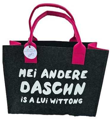 * nähmadl olivia * Filztasche Tasche aus Filz Mei andere Daschn is a Lui Wittong Handmad unikat (40cm x 32cm x 15cm)