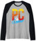 PC Gamer Computer Gaming With Mouse PC Gaming Raglan Baseball Tee