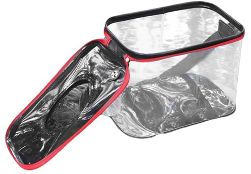 Faltbarer Fischeimer, Transparenter EVA-Fischeimer, 20 L Angeltasche Zur Aufbewahrung Von Lebendem Fisch Und Frischen Fischködern, Tragbarer Angel-Eimer, Eimer Für Lebende Fischköder