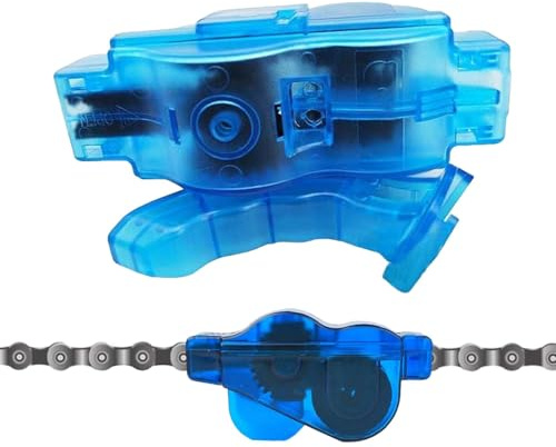 Park Chain Scrubber ? Rotating Chain Cleaning Tool | Portable Park Chain Cleaner for Bicycles, Mountain Bikes, Heavy-Duty Chain Scrubber with Degreaser, Effective Chain Maintenance Solution