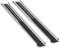 HOMCOM 2PCS Telescopic Wheelchair Ramps, 3.5-6FT/ 106.7-183cm, 270kg, Folding Aluminium Door Threshold Ramps for Home, Mobility Scooters, Doorways, Steps, Stairs, with Non-slip Surface, Carrying Bag