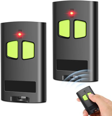 433,92MHz Mando Garaje Universal,2 unidades de mando a distancia para to.GO 2VA, to.GO 4VA,to.GO 2WV,to.GO 4WV,4 Canales Clonador Mando Garaje Inalámbrico