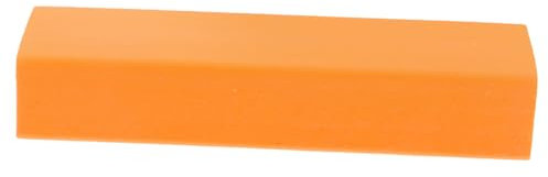 TOGEVAL Multipurpose Kitchen Limescale Eraser and Stainless Steel Decontamination Wipe, Orange Cleaning Rubber for Bathroom and Sink Stain Removal, Sturdy Scrub Tool for Household Use