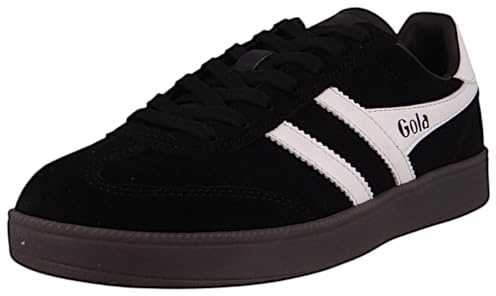 Gola Unisex Viper Trainers, Black White Dark Gum, 8 UK