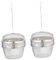 Garneck 2pcs Stainless Steel Tea Balls Watch Cleaning Basket Jewelry Steam Cleaner Accessory Easy Clean for Home/Restaurant