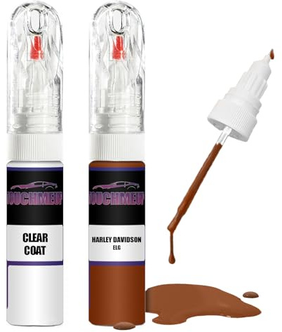 Kit de réparation de peinture de retouche pour Harley Davidson Orange Orange