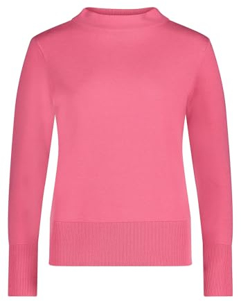 Betty Barclay Damen Strickpullover mit Stehkragen 36, Pink