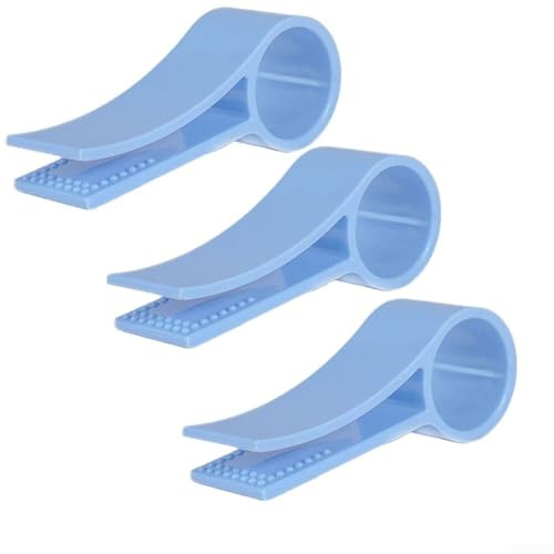 Netzwerkkabel-Entriegelungswerkzeug und Drahtglätter für CAT5, CAT5e, CAT6, CAT7 Kabelpaar-Trenner, 3 Stück, blau