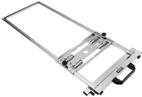 Rail de guidage de scie circulaire, positionneur de guidage de bord pour une coupe précise, compatible avec les machines de coupe de scie circulaire électrique
