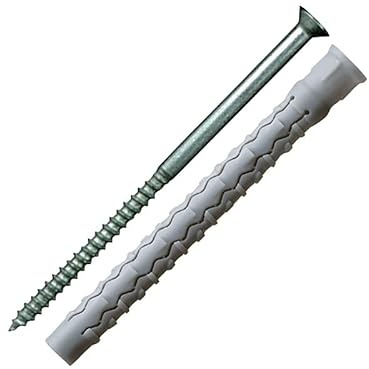 Box 50 Langexpansion Nylon-Knöchel 8 x 100 mm + Scell-it-Strohkopfschraube-G-L08100-BC