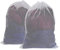 Vivifying Large Mesh Laundry Bags, Set of 2 Durable Coarse Washing Net Bags with Lockable Drawstring for Big Clothes, Duvet Cover (White)
