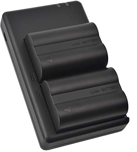 DSTE Pack of 2 Battery Set BLM-1 PS-BLM1 Battery + Dual Charger USB Compatible with Olympus E-1 E-3 E-30 E-520 C-5060 C-7070 C-8080