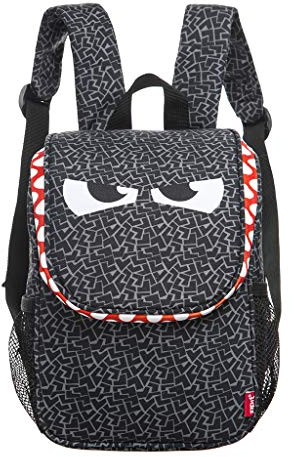 ZIPIT Essenstasche Wildlings mit Riemen, Schwarz