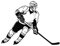 FATTERYU 16 x 11 cm Eishockey Sport Auto Styling Mode Auto Fenster Aufkleber für Auto Styling