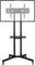 Yaheetech Mobile TV Stand on Wheels for 32-75 inch Screens, Rolling Television Cart Height Adjustable Floor Stand, Portable Screen Stand with Brackets, Holds up to 50kg, Max VESA 600x400mm