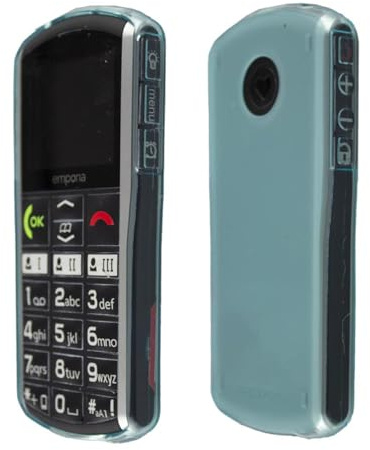 caseroxx TPU-Hülle für Emporia Simplicity (V27), hellblau | Flexible TPU-Hülle, passgenau und griffig, schützt vor Stößen, Kratzern und Staub, aus TPU