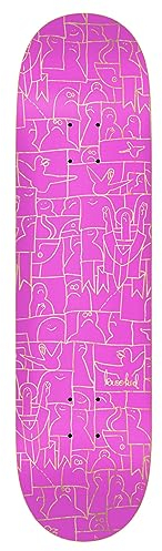 Skateboard Deck, PP Flock Pricepoint, 8.06 x 31.08, Rosa