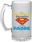 Los Eventos de la Tata. Jarra de Cerveza Regalo para Padre (Super Papá)