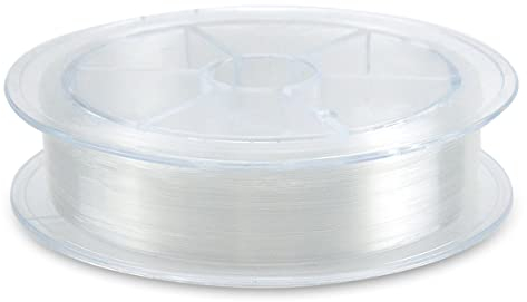 200 M Fishing Line, 0.26mm Nylon Fishing Wire 2.5 Spool Invisible Monofilament Wire Strong String for Balloon Arch Garland Hanging Crafts Beading