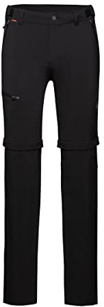 Mammut Herren Runbold Zip Off Pants Men Wanderhose, Black, 48