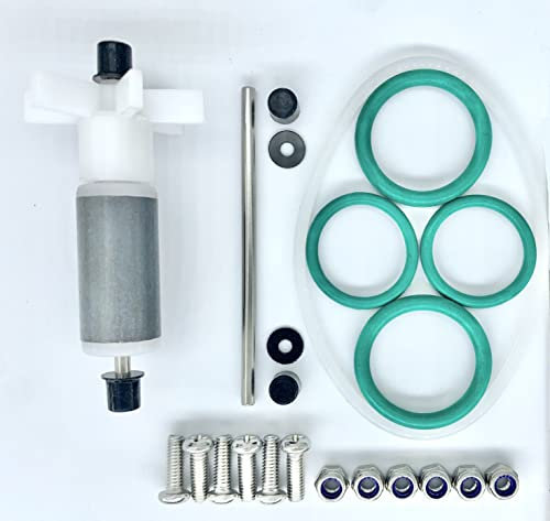 Bamkyait P4071 58113 Kit de Reconstruction de Joint de Pompe à Eau Bestway Lay-Z-Spa SaluSpa Coleman avec Turbine et Arbres
