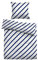 TOM TAILOR 0067692 Bettwäsche Garnitur mit Kopfkissenbezug Satin - Simple Action 1x 135x200 cm + 1x 80x80 cm, Indigo Blue