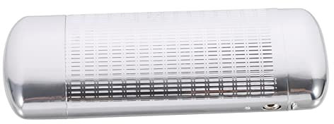 Yardenfun BoîTe À Lunettes En Aluminium Argenté - ÉTui Rigide Pratique Pour Lunettes De Soleil - IdéAl Pour Le Rangement À La Maison Ou En Voyage - Dimensions 14.5 X 5.5 X 3 Cm