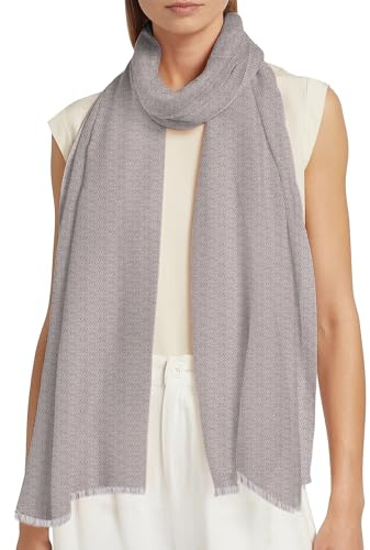 yanopurna Unisex-Kaschmirschal – Handgewebte Stola Aus 100% Kaschmirwolle – Kariertes Muster, Warmer Wickelschal, Halstuch, Kopfwickel-Kaschmirschal Für Damen Und Herren – Hergestellt In Nepal