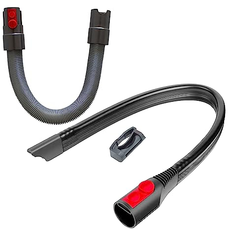 Italdos Buse de Lance Flexible compatible pour Dyson V15 V11 V10 V8 V7, Kit de Nettoyage de Voiture à Buse Flexible Tuyau d'extension