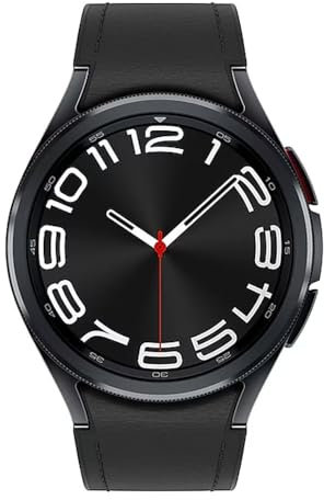 Samsung Galaxy Watch6 SM-R955FZKADBT smartwatch/sport watch 3.3 cm (1.3) AMOLED 43 mm Digital 432 x 432 pixels Touchscreen 4G Black Wi-Fi GPS (satellite)