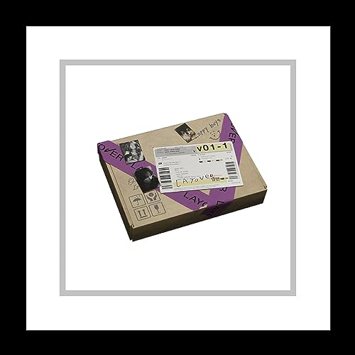 BTS V Layover 1st Solo Album Out box+Contents+Photobook+Lyric book+Photocard+etc+Tracking Sealed BANGTAN (Standard Version.3)