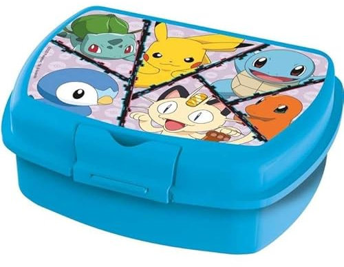 arlis Boîte à goûter Pokémon - Fabrique en Espagne (Lunch Box PK)