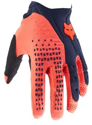 Fox Racing Fox Pawtector Gants Unisexes pour Adulte Bleu Marine/Orange Taille M