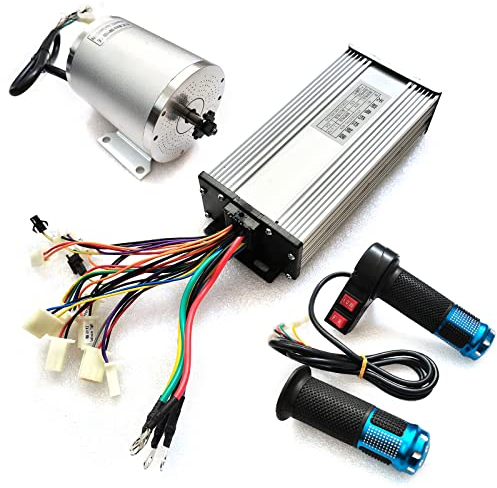 AOAPUMM 2000W/3000W 60V/72V Elektrofahrrad Motor Kit mit Brushless Controller Bürstenloser Elektromotor Motor für Scooter Kart Motor für Scooter und Elektrofahrrad (60, Volt)