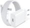 Poutek 25W USB C Ladegerät Mit iPhone Ladekabel 3M, Ladegerät USB C Netzteil Stecker Adapter mit Schnellladekabel Kompatibel für iPhone 14 13 12 11 Pro Max/Mini/XS/X/8/SE