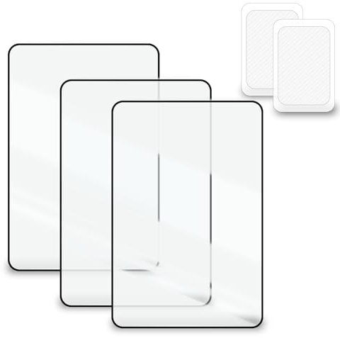 5 Stück Lupe Buch 3X Leselupe Page Magnifying Sheet, Lupe Groß Vergrößerungsglas, Ganze Seiten Lens Lupe Hohe Klarheit Lupe Vergrößerungsglas Vollseiten Lese für Senioren zum Lesen Bücher