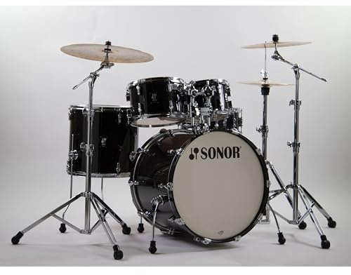 Sonor AQ2 Stage Set TSB Transparent Stain Black - Drum Kesselsatz