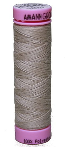 Zwirn 100% Polyester ASPO PES 120 Amann hellbraun 100 m (0537)