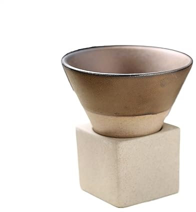 DOLPTBEZM Coffee s 100ml Kreative Retro Keramik Kaffeetasse Teetasse Keramik Porzellantasse Teetasse für Büro und Zuhause