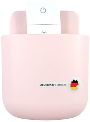 Vindal Multifunktionale Wandhalterung für Fernbedienung, Brille, Handy etc. | selbstklebend (Rosa)