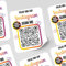 Personalisierte Instagram QR Code Aufkleber – 6 Stück, 27x21cm – Mit Profilbild & Instagram-Link – Wetterfest, UV-beständig, rückstandslos entfernbar – Perfekt für Marketing & Social Media Wachstum