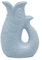 The Leonardo Collection Fish Jug Vase Blue 20cm | Ceramic or Glass for Kitchen Use | Beautiful Cream or Milk Jug for Daily Needs | Versatile Water Jug