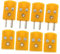 Generisch 2 Paar K-typ-thermoelement-stecker-buchsen-stecker, Männlich, Weiblich, Adapter Für Thermoelement-draht, Hochpräzise Messung Für Industrie- Und Laborzwecke