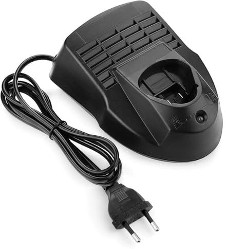 Gmiigu Caricatore per batterie Bosch 10,8 V-12 V AL1115 CV AL1130 CV caricabatterie rapido (spina UE)