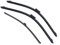limpiaparabrisas Escobillas de limpiaparabrisas para BMW para X1 F48 2015 2016-2019 2020 limpiaparabrisas traseros de goma suave parabrisas delantero de coche Juego de limpiaparabrisas