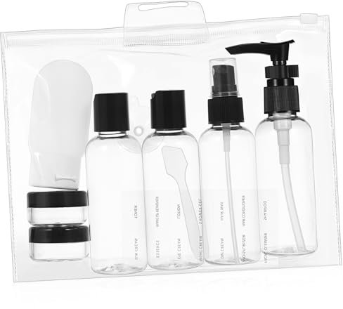 BESTYASH 1 Satz Toilettenartikel Pumpe Creme Molker reisen tragbar klein Conditioner Reiseflaschen Körperwaschflaschen Reiseutensilien Lotionsflaschen mit Deckel Spenderflasche das Haustier