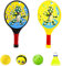 predolo 2 Raquetas de Pádel para Niños, Raquetas de Tenis para Principiantes, Deportes Infantiles