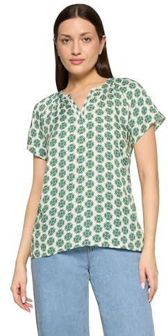 Cartoon Damen Blusenshirt mit Rüschen