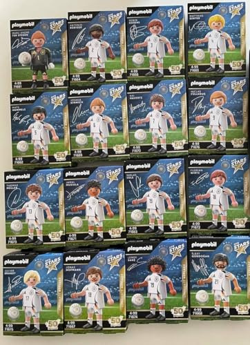 Generisch DFB Stars Euro 2024 Komplettes Set 16 Verschiedene Spielfiguren Fußball EM WM Deutschland Nationalmannschaft limitiert NEU