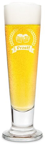 KIXY Pilsglas von Leonardo Bierglas Geschenk Gravur 0,3 L - Prost!